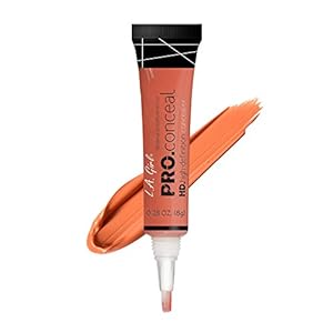 LA-Girl-Pro-Conceal-HD-Concealer028-Ounce-Orange-Corrector L.A. Girl Pro Conceal HD Concealer,0.28 Ounce (Orange Corrector)