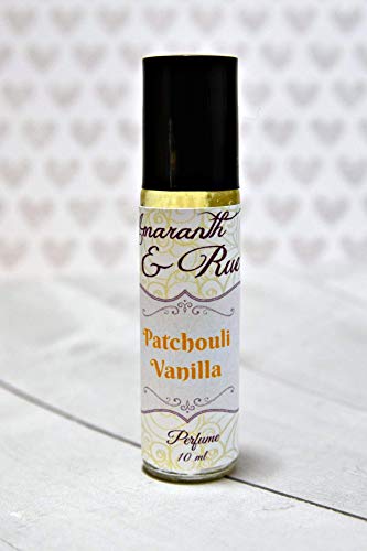 Patchouli Vanilla Roll-On Perfume Amaranth & Rue #TOP1