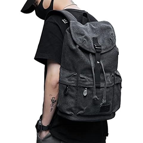 Mochila vintage de lona multiusos SZLX Cover