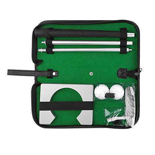 VGBEY Juego de Golf Putting, Juego de práctica de Golf Putting Cup con Club de Golf, Pelotas de Golf, portaequipajes, Bolsa de Transporte thumbnail