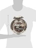 MidWest Homes for Pets Snap'y Fit Futternapf oder Wassernapf aus Edelstahl, 1,9 ml, Befestigung an Gitterbox, kippfreies Design, rostfrei, für große Hunde und Katzen