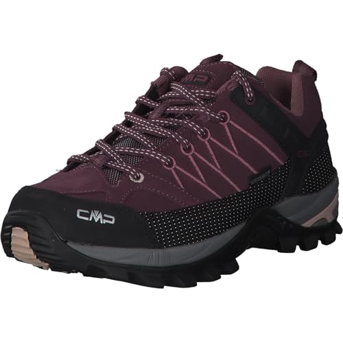 CMP Rigel Low Wmn Trekking Shoes Wp Damen Wanderschuhe, Pflaumen Lila, 38 EU CMP Rigel Low Wmn Trekking Shoes Wp Damen Wanderschuhe, Pflaumen Lila, 38 EU
