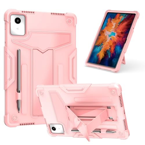 Coque Lenovo Tab M11 Antichoc Rose avec Support pour la Maison