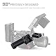 Tilta DJI Focus Pro drehbare Halterung, kompatibel mit DJI Focus Pro LiDAR mit Kaltschuh-Empfänger, Schwarz TGA-FPL-RMB