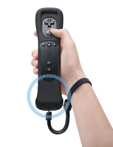 New Black Motionplus Motion Plus for Nintendo Wii Games