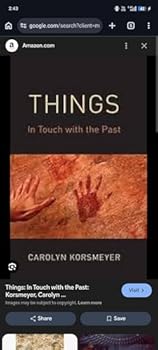 Things: In Touch with the Past