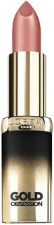 L'Oréal Colour Riche Gold Obsession Lipstick, Nude Gold gold 1 pc. (pack of 1)