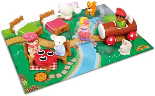 HappyLand Magical Woodland Playset For Children From 18 Months To 5 Years Elc Early Learning Centre Kids Toddlers Figures Happy Land Village People