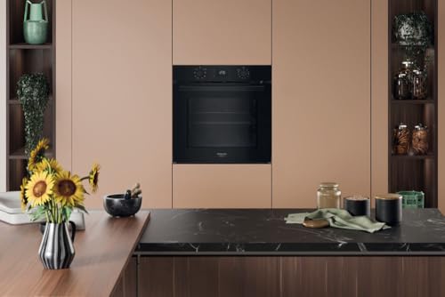 Four encastrable Pyrolyse hydrolyse Chaleur tournante HOTPOINT HAO475PB Verre 71 A++ - vue 6