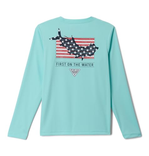 Columbia Youth Boys Y Terminal Tackle PFG Fins and Stripes - image 2