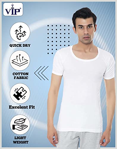 Image of VIP Bonus Men's Half Sleeves Cotton Regular Fit Vest