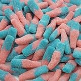 BONBONS mini bouteille cola bleu rose rouge jaune pour bar à bonbons sachet 1kg