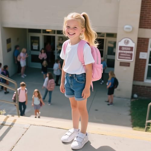 Flaryzone Toddler Girls Sneakers Little Girls Running Sports Shoes(Toddler/Little Kids)3