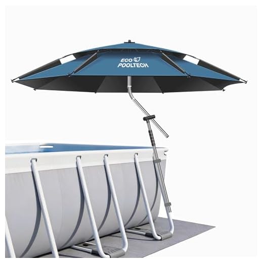 ECOPOOLTECH 7' Outdoor Pool Umbrella