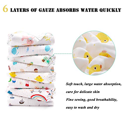 Chickwin Asciugamani Neonato Mussola in Cotone