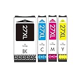 Contenido del paquete: cartuchos de tinta Cartridgeify 27XL (1 negro, 1 cian, 1 magenta, 1 amarillo), 24 meses de garantía y servicio al cliente amigable.