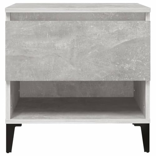 Table d'appoint de style industriel moderne pour salon et chambre - 7