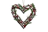 STILVOLL: Die natürliche Optik des Kunststoff-Materials passt ideal in jede Wohnung und kann jedes Jahr immer wieder ein Highlight in Ihrer Winter- und Weihnachtsdekoration setzen - erzeugen Sie eine gemütliche Weihnachtsatmosphäre in Ihrem Zuhause