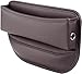 Produktbild SOPOUT Autositz Lückenfüller, für BMW X1 E84 F48 F49 U11 / X2 F39 / X3 E83 F25 G01 /X4 F26 G02 Leder Sitz Seitentaschen Organizer Vordersitz Aufbewahrungsbox Lückenfüller Zubehör,C Brown