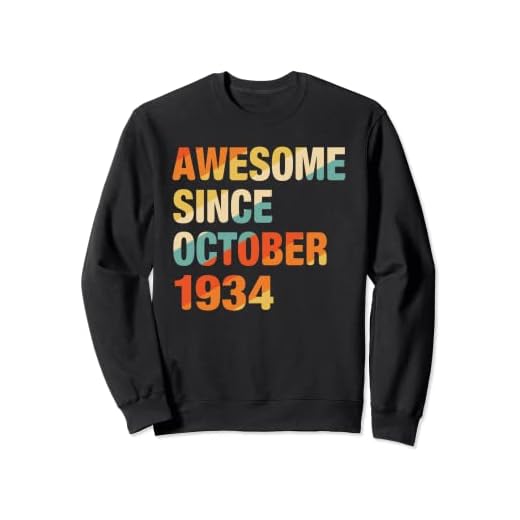 Octubre 1934 87 años de edad 87 cumpleaños regalo vela gráfico Sudadera