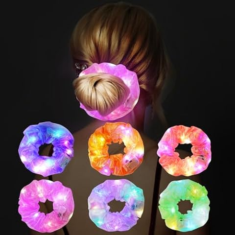 URAQT LED Light Up Hair Bands Cover