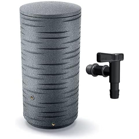 R.G Regenwassertonne Regentonne Regenbehälter Regentank Amphore 290L Cover