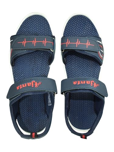 Image of Impakto AJANTA Men Sports Sandals for Men | Lightweight Comfortable Walking & Trekking Sandals | Breathable Outdoor Travel Footwear | Cushioned Anti-Skid Athletic Sandals for Gym, Hiking & Daily Wear