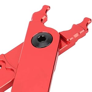 SHYEKYO Bicycle Chain Pliers, Valve Stem Lock Nut Wrench Valve Tool Plier Compact Multi‑Functional Aluminum Alloy for Bike,for Bicycle
