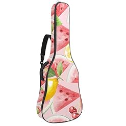 Housse de sac de guitare épaisse avec rembourrage en éponge imperméable pour guitare acoustique électrique basse… - Les Beatles, Paul McCartney, John Lennon, RIngo Starr, George Harrison