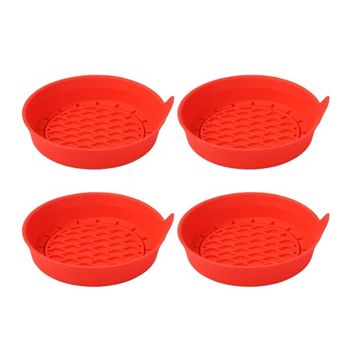4PCS Posavasos de silicona antideslizante para auto miniatura 6