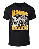 DeeTeeGee Black Najee Harris Bootleg Style T-Shirt Adult