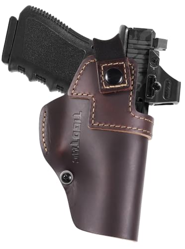 OWB Leather Holster Optics Ready