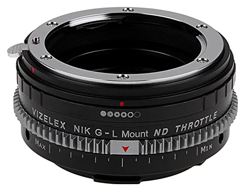 Adaptateur objectif Nikon F filtre ND variable intégré Vizelex bague pour appareil photo sans miroir