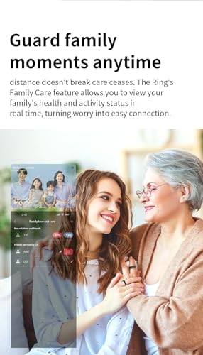 Image of Smart Ring Pro Call Alert Ring with Prayer Mode Heart Rate Monitor Fitness+