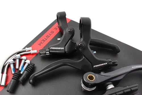 KHEbikes V-Brake Set with Brake Lever KHE Promax Black, 105mm Arml&auml;nge