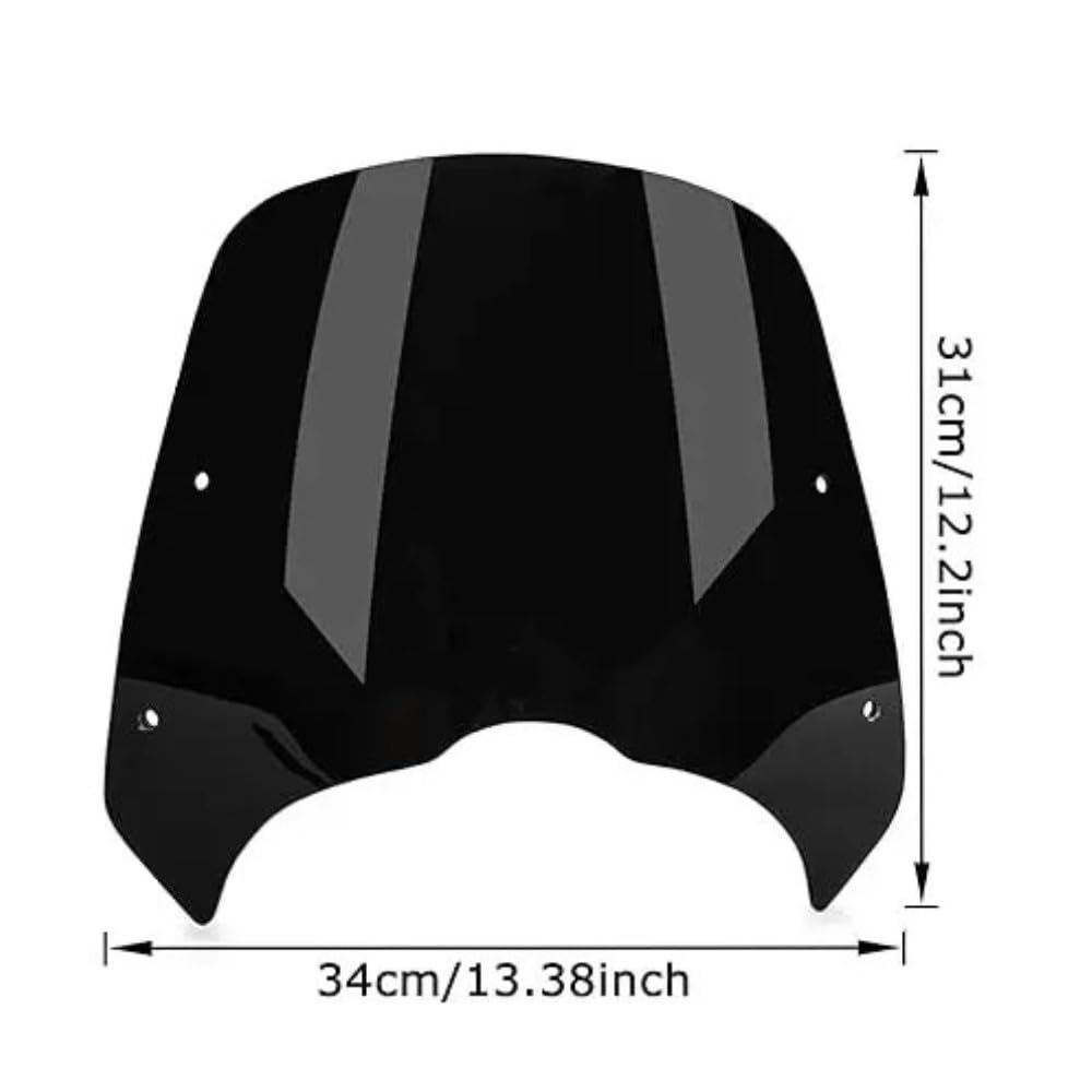 Dla Kawasaki Vulcan S VN EN 650 2015-2022 Szyba Przednia Motocykla Szyba Motocyklowa
