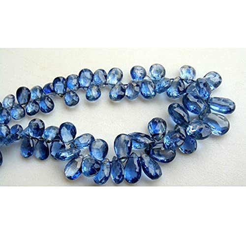 Perles de kyanite en poire pour créer vos bijoux bohèmes chics