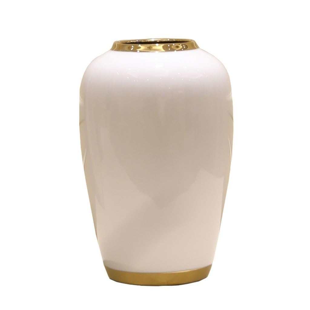 Vase en céramique pour arrangement de fleurs séchées et douceur maison