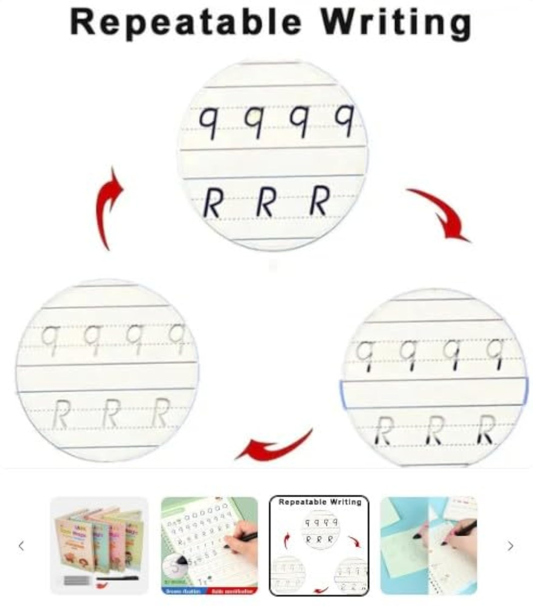 BookMyWork Sank Magic Practice Copybook Set for Kids