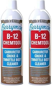 Berryman Products 0117 B-12 Chemtool Carburetor, Choke and Throttle Body Cleaner [Not VOC Compliant in Some States], 16-Ounce (117) (Pack of 2)