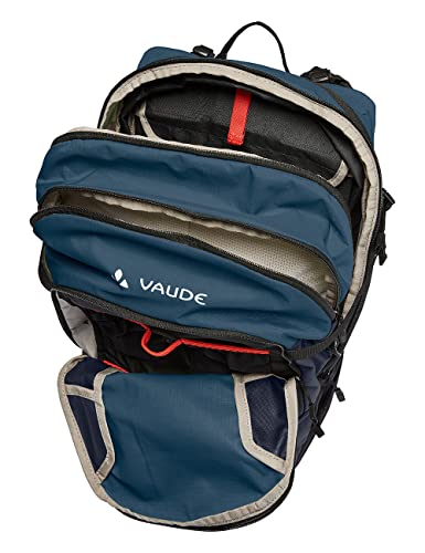 VAUDE Fahrradrucksack Bike Alpin 25+5 in Blau, 30 Liter