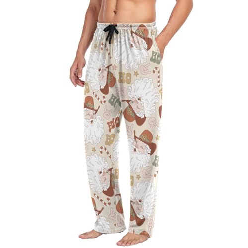 Ollabaky Pajama Pants for Men Pajama Bottoms Sleep Lounge PJ Pants3