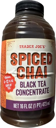 Trader Joe's Spiced Chai Black Tea Concentrate (16 Fl Oz)