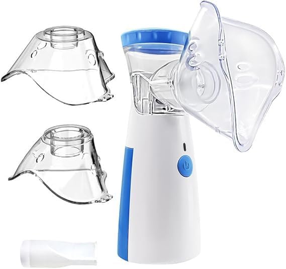 Portable Mini Humidifier for Baby & Adults | Silent Cool(cold) Mist Humidifier with Long Battery Life | Self-Cleaning, With USB | For Cough, Asthma, Allergy, Sinus Relief at Home & Travel (Pack of 1)-image-27