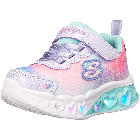 Skechers Girl's Flutter Heart Lights Sneakers Cover