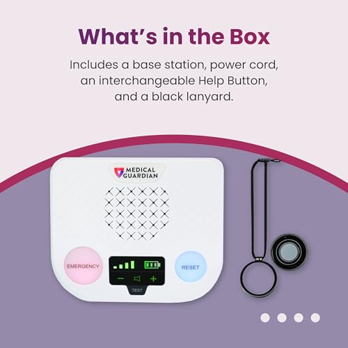 Medical Guardian MGHome LT– Home Medical Assistant & Alert Systems for Seniors - Fast, Reliable 4G Coverage & 24/7 Emergency Operator Care - Thumbnail 5