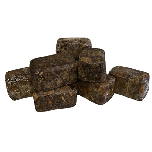 SmellGood Raw African Black Soap From Ghana 10lb