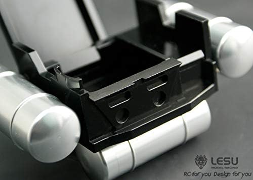 Lesu Metal Air Tank Battery Box Combination for 1/14 Rc Tractor Truck