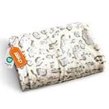 Cheer Collection Animal Print Throw Blanket | Soft Velvety Faux Fur Microplush Reversible Cozy Warm Throw Blanket - 50