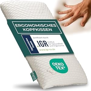 KNERST Nackenkissen Memory Foam 12cm